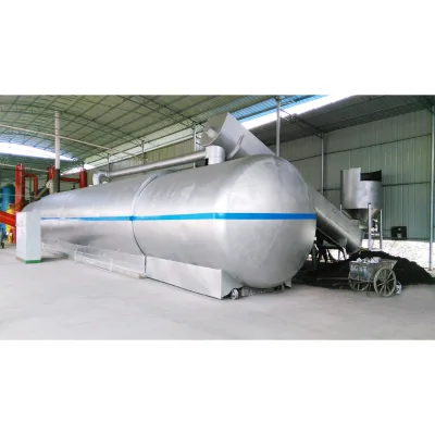 High Power Tire Recycling Pyrolysis Oven