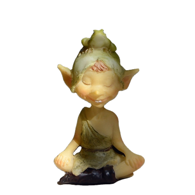 Fairy Tale Flower Fairy Meditation Small Ornaments Desktop Cute Girl Heart Small Decorations