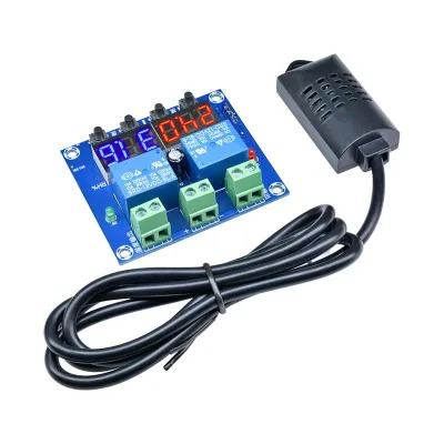 Temperature Humidity Control Module Digital Word Double Output Automatic ABS Material High Accuracy -20~60 Operating Range