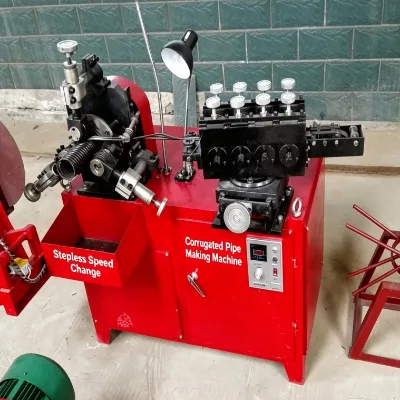 Hot Sale Corrugated Pipe Forming Machine 35-135mm Pipe Diameter for Post-tension Concrete Duct Production