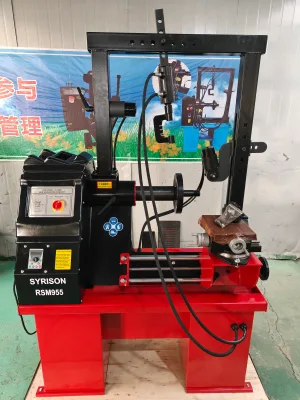 Factory Price Alloy Wheel Straightening Machine with Cutter Lathe Hydraulic Car Rim Repair Equipment for Sale