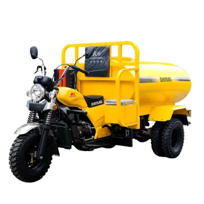 200cc 250cc Water Tank Manufacturer Adult Farm Tricycle Cheap Adult Cabin Cargo Moto Tanker Cooling Mode