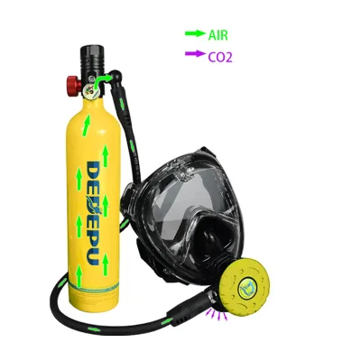 Portable Scuba Diving Air Tank Portable Double Portable Diving Set Diving air tank With 200 Bar/ 3000 Psi/ 20 Mpa