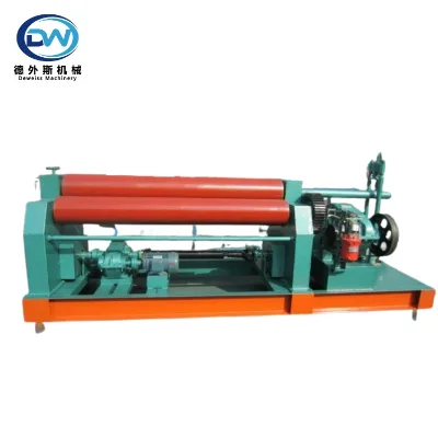 Automatic Hydraulic 3-roller Plate Rolling Machine Steel Bending Mechanic with PLC & Motor Includes End Forming Services