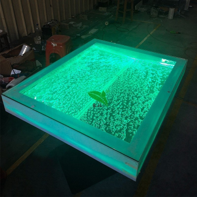 Hot Sale Modern Night Club Furniture Glass Tabletop Led bar Counter Table