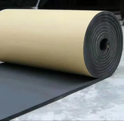 Heat Insulation FoamNBR-PVC Rubber Foam Roll Felt Material for Sale