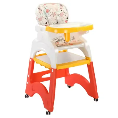 High Quality 3 in 1 Eat Grow Convertible Separate Baby High Chairs With Table Set for Kids Dining Toddler Feeding