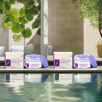 Organic Body Gel for Mild Soothing Pain Muscle Bone Penetrating Ointment Effective Joint Knee Lumber Shoulder Massage Gel