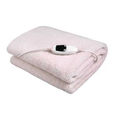 Premium Plush Fleece King Size Bed Portable Electric Blankets Full Size