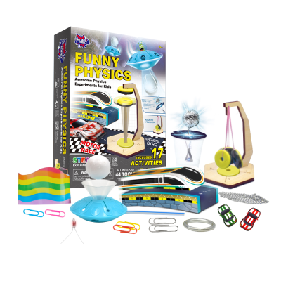 Seventeen Science Experiments Kit for Kids Scientist Costume Role Play STEM Educational Learning Scientific Tools for Kids