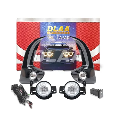 DLAA TY2706 1000-1200Lm Lumens Anti-Fog Lamp Headlights for TY Vios /Yaris 2021 With Replaceable Halogen Bulbs