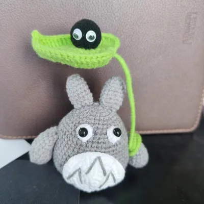 Crochet Wholesale Custom Handmade Textile & Fabric Totoro Ornaments Gifts for Children Made in China & Guatemala