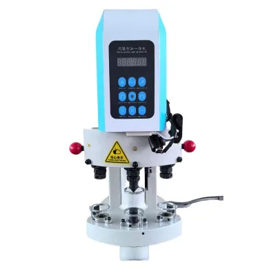 Electric Three Head All in One Snap Button Attaching Fastener Machine Eyelet Machine Shoe Sewing Machine