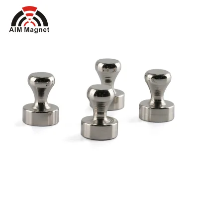 Custom Color Plastic Neodymium Magnetic Push Pin for Office Magnets