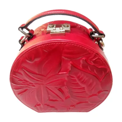 Factory Custom Genuine Leather Box Antique Jewelry Box Round Box