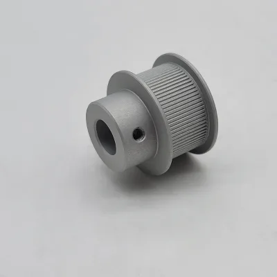 CNC Custom Metric Timing Pulleys Gt10 Gt2 Cam Belt Pulley Flat Two Flanges Aluminium Timing Belt Drive Pulley for Sale