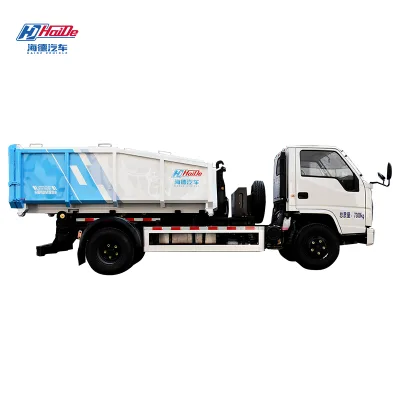 Ali Baba Verified Manufacturer Cleaning Machine Vehicle Hydraulic Hook Arm Road Hook Lift Truck Garbage Collection Truck