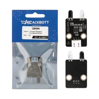 ACEBOTT New Original Smart Car Obstacle Avoidance IR Infrared Obstacle Avoidance Sensor Module for Compatible With ESP32/Arduino