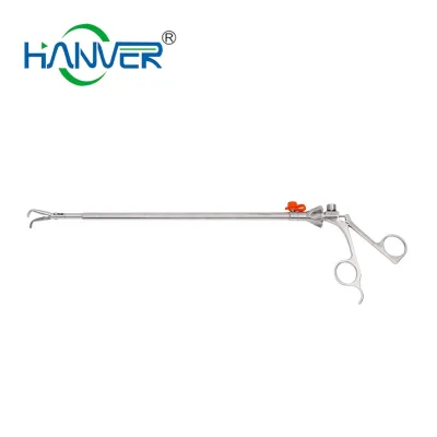 10mm Laparoscopy Curved Right Angle Maryland Grasper