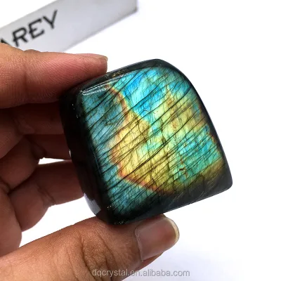 Wholesale Hot Sale Natural Labradorite Free Shape Blue Flash Crystal Gemstone for Home Decoration and Sale