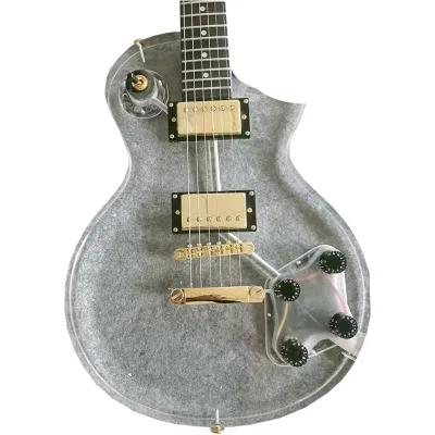 Hot Selling Electric Guitar Acrylic Body Acrylic Guitar Wholesale OEM