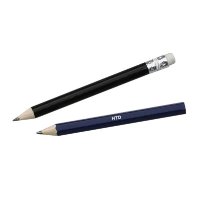 Custom Logo Lightweight Eco-Friendly Wood Golf Pencil with Eraser Premium Golf Accessories