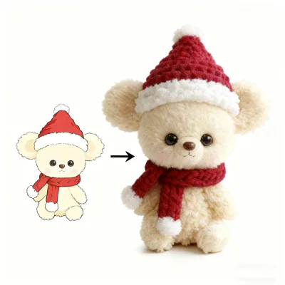 Custom Plush Toy Manufacturer Offering OEM ODM Customizable Plush Personalized Stuffed Animals for Christmas