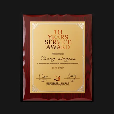 Customized Glass Material MDF Trophy Awards Plaque Designed Sublimation Maroon Plaque Glass Heat Press Printing Wooden Plaque