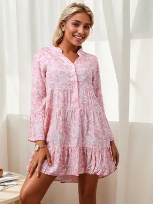 New Women's Cotton Viscose Floral Patterned Floor-Length Lace Vintage Plus-Size Dress Bikini Swimsuit Cover-Up and Beach Skirt
