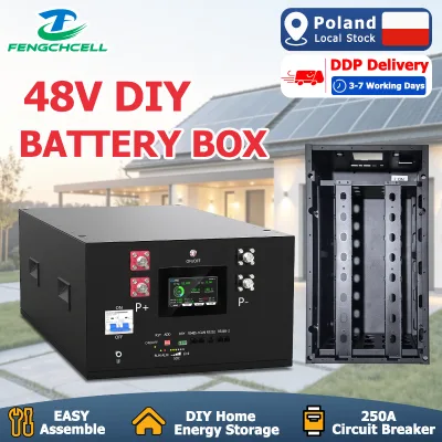 Poland Self-pickup Stacking 48V Diy Battery Enclosure Empty Box Lithium Battery Diy Kit Case for Residential Energy Storage
