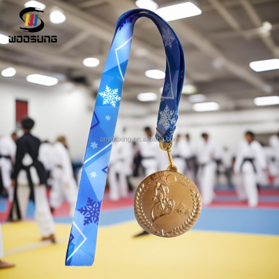 Wholesale Custom Logo Custom Martial Arts Equipment Metal Sports Karate Taekwondo Medals