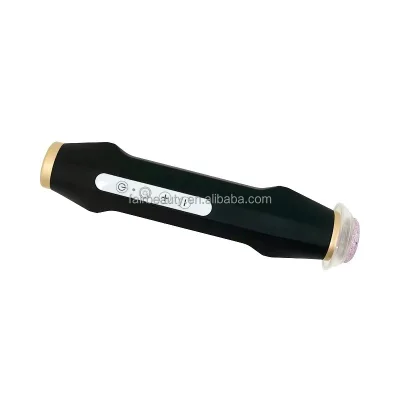 Handheld CO2 Oxygen Bubble Facial Pen Home Salon Portable Beauty Device with Built-In Battery & Treatment Capsules