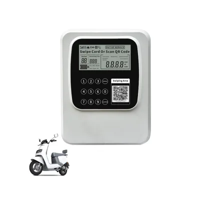 Customize 10 Port Charger E Bike Charging Piles Socket Wall Mount Cargo Tricycle Public Scooter Charging Station