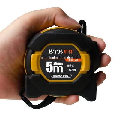 Special Body-rounded Coating Shock Proof High Precision Metric Tape Auto Lock Easy Stop Retractable Smoothly Carbon Steel Blade