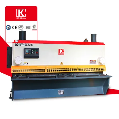 Sheet Metal Cutting Swing Beam Hydraulic Plate Shearing Machine Tool
