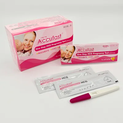 ACCUFAST Pregnancy Test at Cell UKCA Over 99% Accuracy Product Manufacturer for Women Fertility Test Midstream