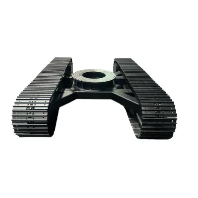 Excavator Replacement Chassis Slewing Support Engineering Equipment Chassis Reinforced Steel Tracks Undercarriage