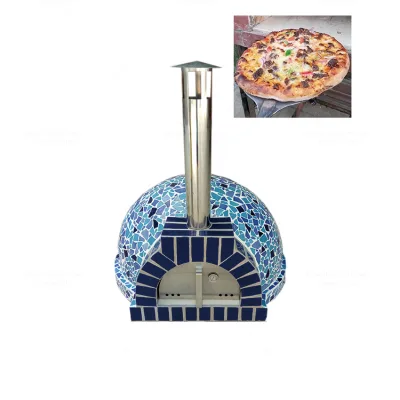 Outdoor Pizza Oven for Garden Balcony Automatic Rotating High Temperature Pizza Oven