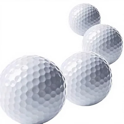 Factory Wholesale Double-layer Golf Practice Balls 45g 42.6mm Diameter Logo-printed Competition Balls