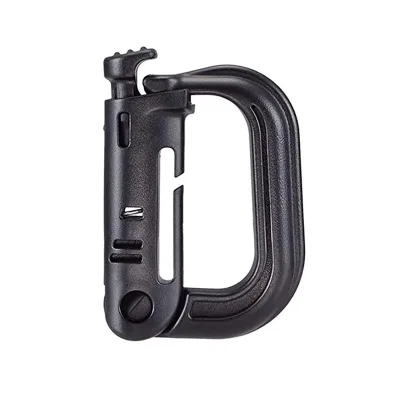Strong Lightweight Fast Latch System Tactical D-Ring Grimlock Carabiners for Molle Gear Outdoor Vest Patrol Ready Bags