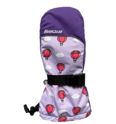 Children's Sports Riding Gloves Men and Women Outdoor Playing Snow Skating Ice Padded Thickened Warmth