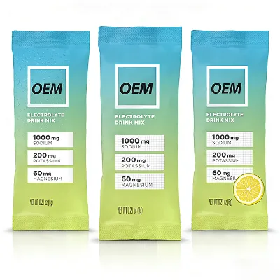 Pre Workout Vitamin Nutrient Supplement Hydration Energy Drink Mix Electrolyte Powder for Sports Adult Not for Pregnant Women