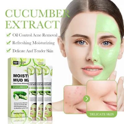 OEM Natural Clay Mask Dead Sea Mineral Vitamin c Mud Facial Cleansing Facial and Body Beauty Products