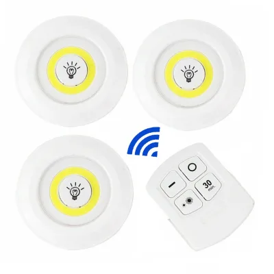 Popular Remote Sensor LED Night Light Blackout High Bright LED Night Light Sensor Wireless Kitchen Cabinet Lights Required