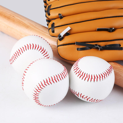 Factory Standard Size Official Professional Game 9 Inch Practice College Leather Baseball High Quality Baseball
