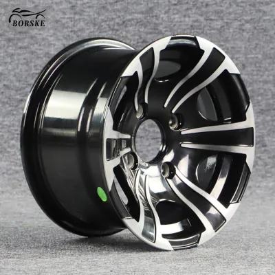 High Quality ATV Parts Chinese ATV Alloy Wheels 12 Inch Wheel Rim Golf Cart Accessories Turbine Covers Hub