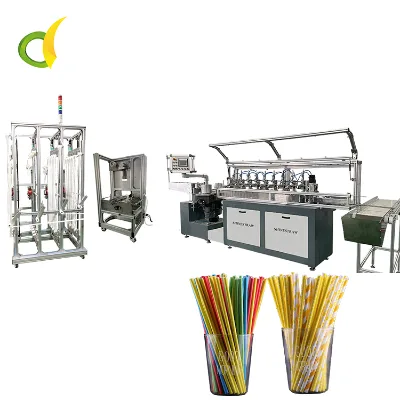 3mm to 12mm Paper Straw Forming Machine High Speed 150m/min Gearbox Servo Motor Factory Supply