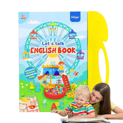 Children's Educational Electronic Book Hot Selling Learning English Alphabet E-books Age Range 2 to 4 Years