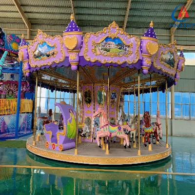 Delicate Attractive High Quality 34 Seats Carousel Ride Amusement Park Ride for Outdoor Theme Amusement Park