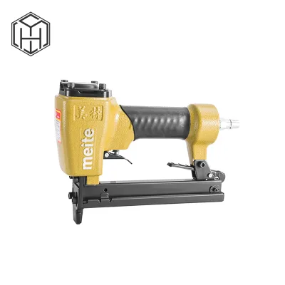 High Quality Meite Pneumatic Staple Gun N819 Wide Crown 19mm for Woodworking Door and House Nailing Air Drive Staplers
